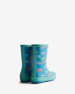 Original Kids First (18 Months-8 Years) Rain Cloud Print Wellington Boots