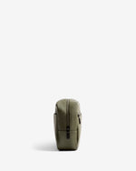 Displays the Dark Olive 'Hunter' branded Unisex Portare Travel Bag