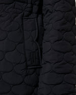Women's Black Somerset Quilted Overcoat