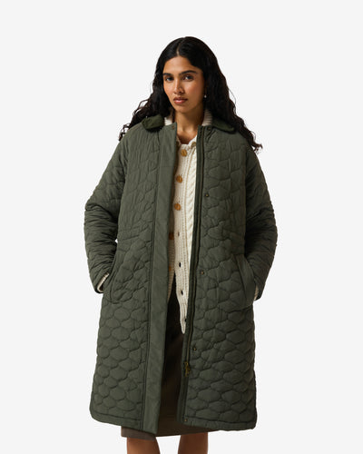 Women's Kambaba Somerset Quilted Overcoat