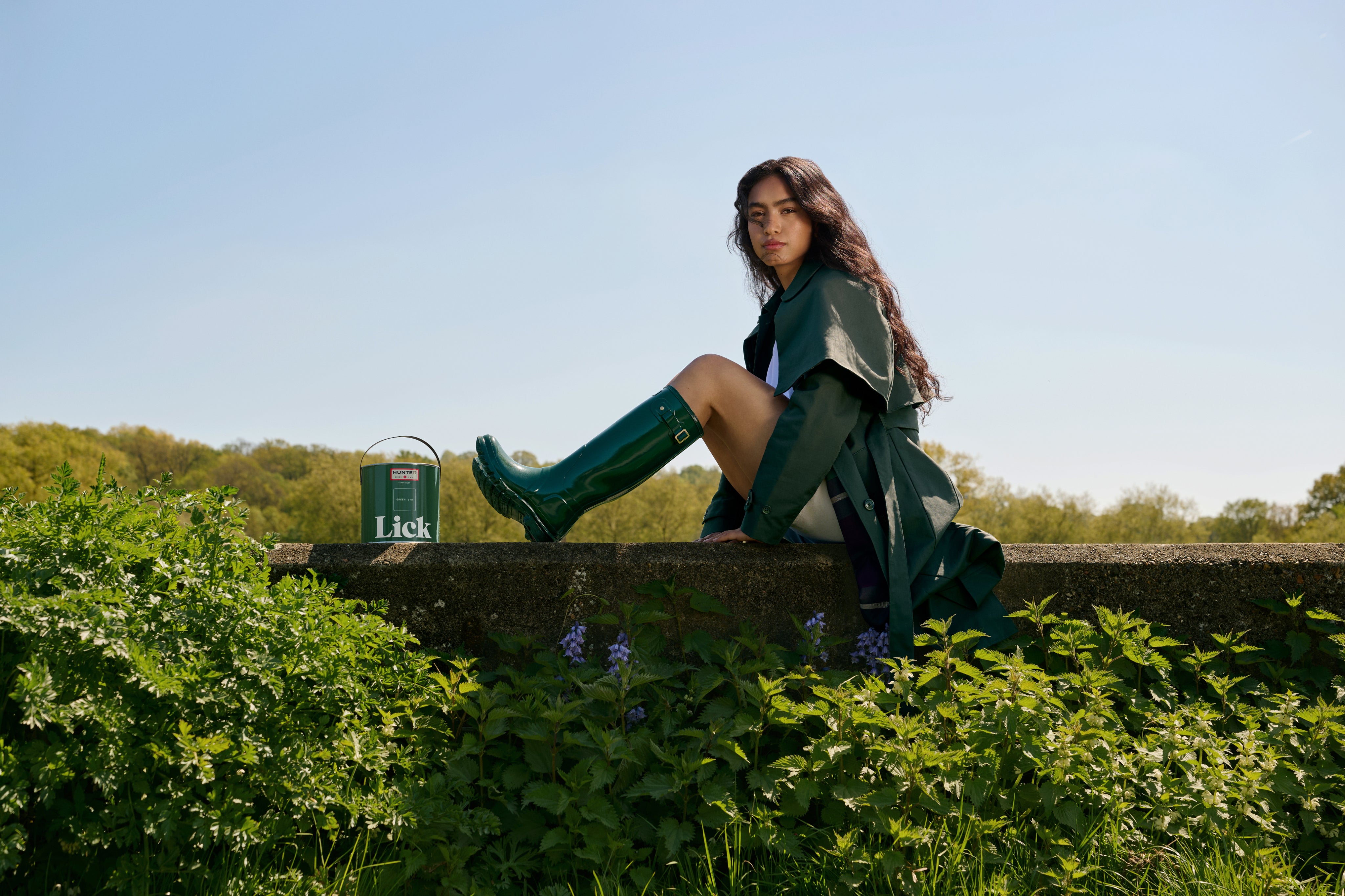 HUNTER グリーン ロングブーツ　25㎝　UK6 LICK x Hunter 170 Boot | Discover More – Hunter Boots UK