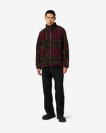 Men's Tartan Borg Fleece Jacket
