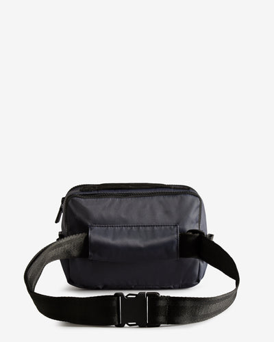 Nylon Three-Way Top Clip Crossbody Bag