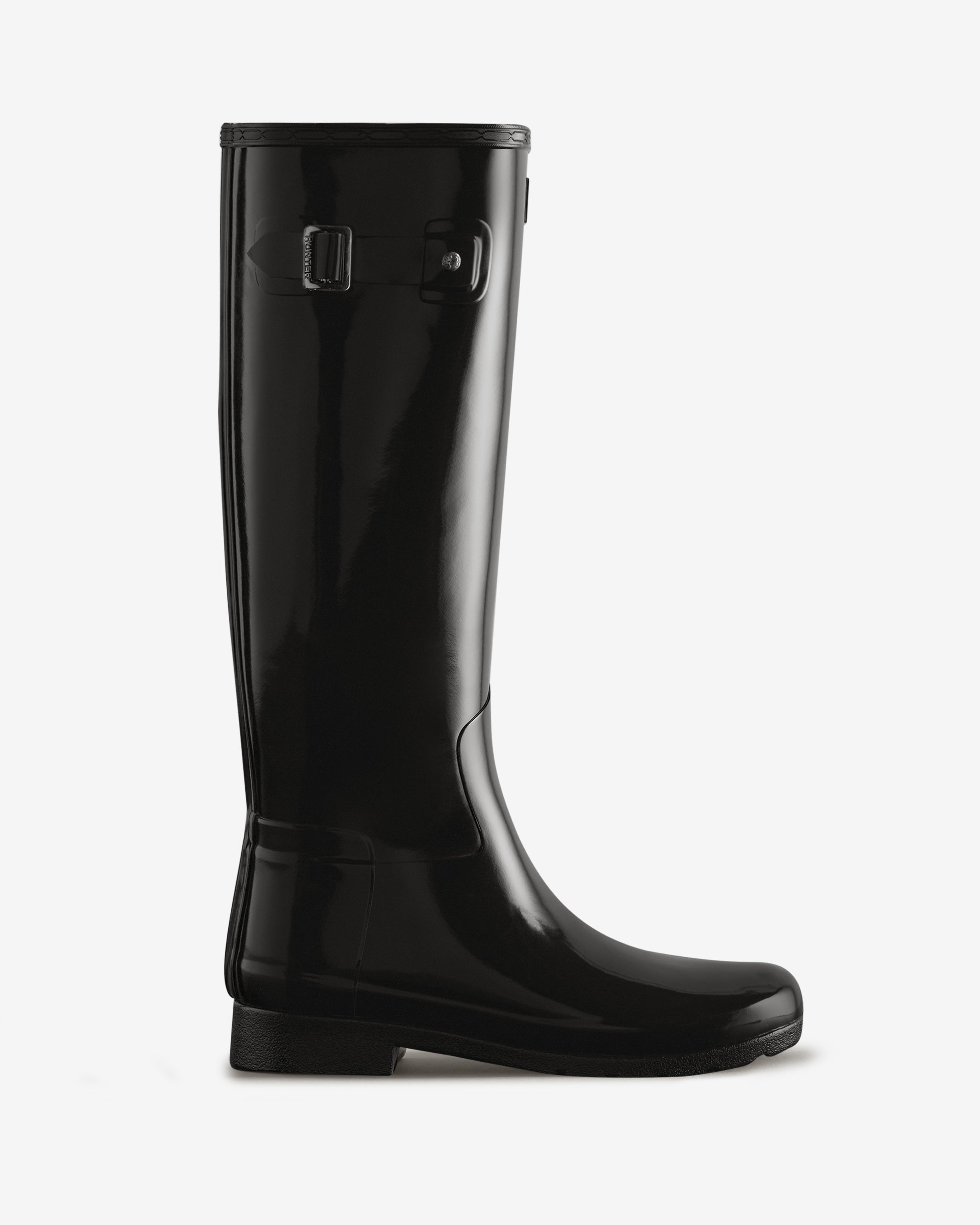 Women s Refined Slim Fit Tall Gloss Wellington Boots