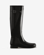 Women's Refined Slim Fit Tall Gloss Wellington Boots