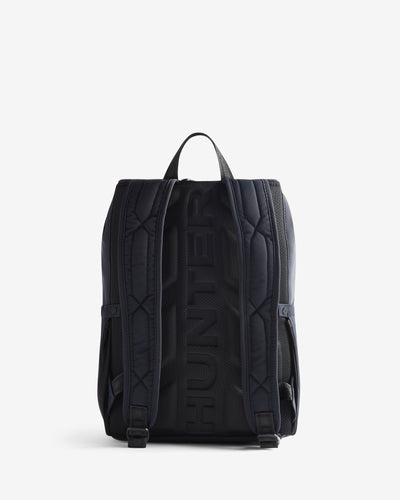 Unisex Navy Nylon Pioneer Large Topclip Backpack