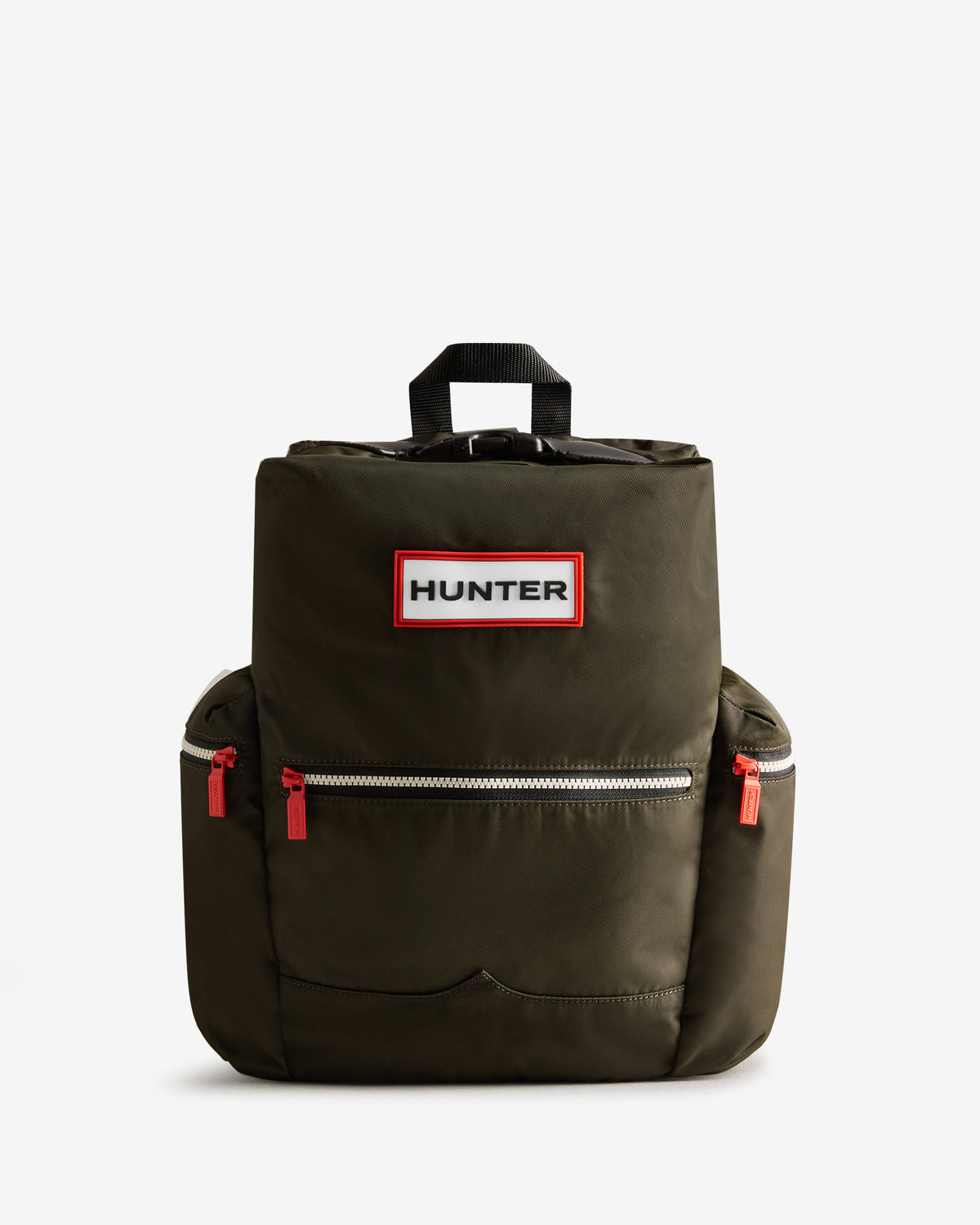 Dark Nylon Large Topclip Backpack