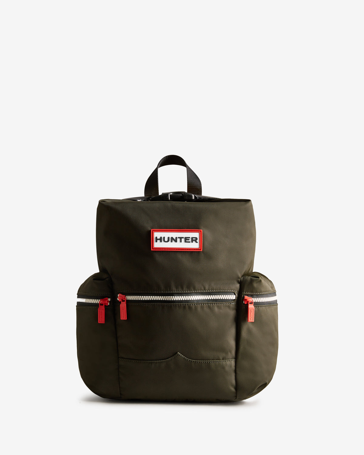 Dark Nylon Mini Topclip Backpack