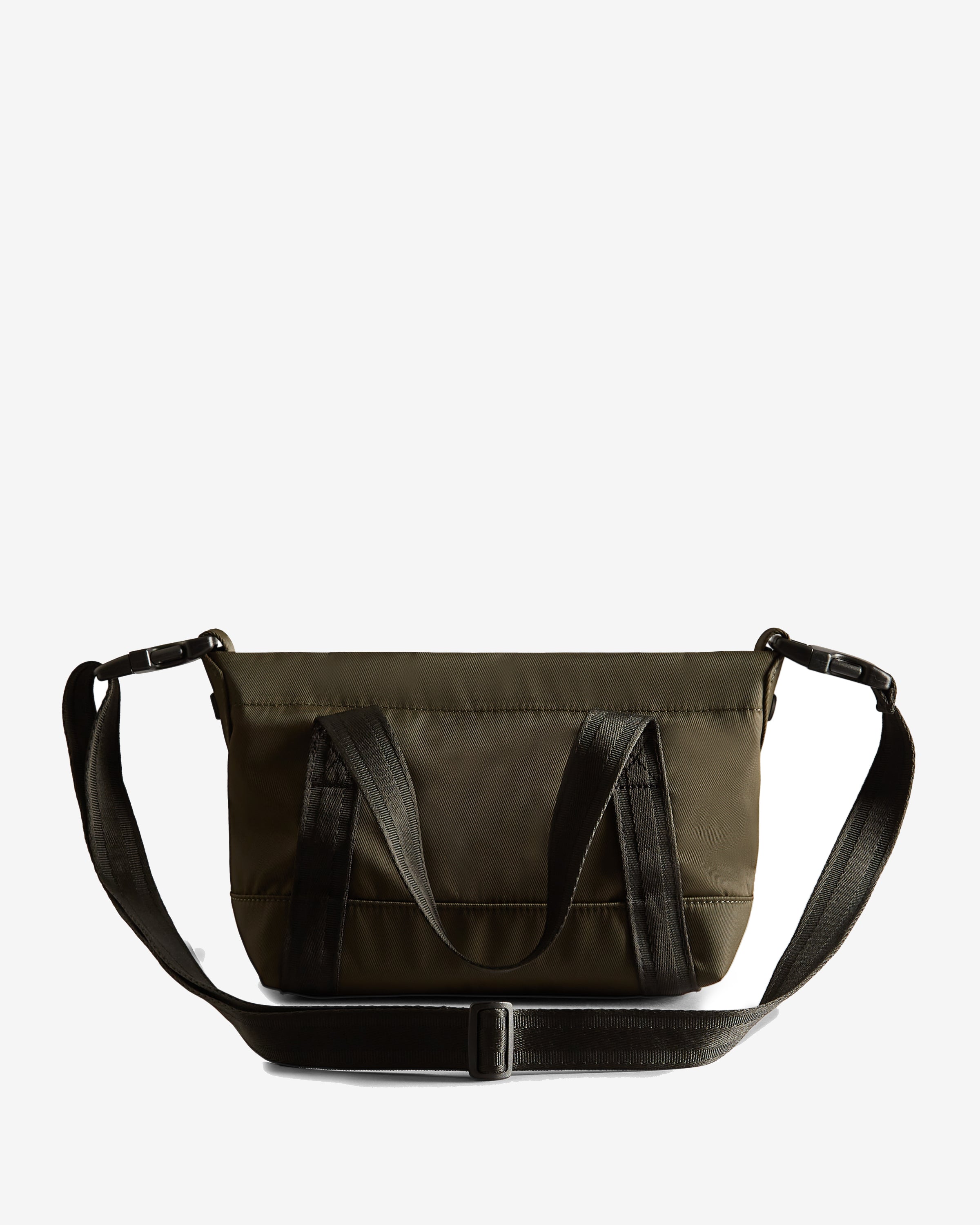 HUNT☆Nylon Mini Topclip Tote - Black Hunter Mini Topclip Nylon Tote Bag