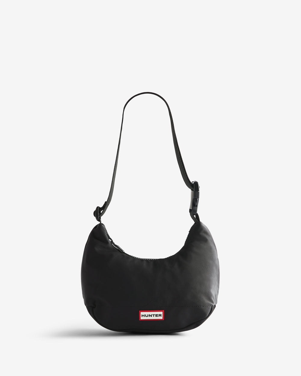 Unisex Black Nylon Mini Sling