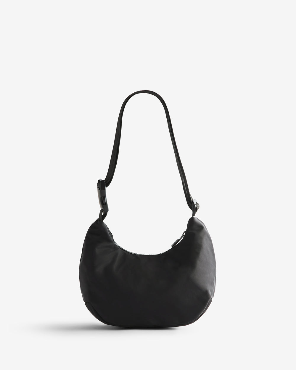 Unisex Black Nylon Mini Sling