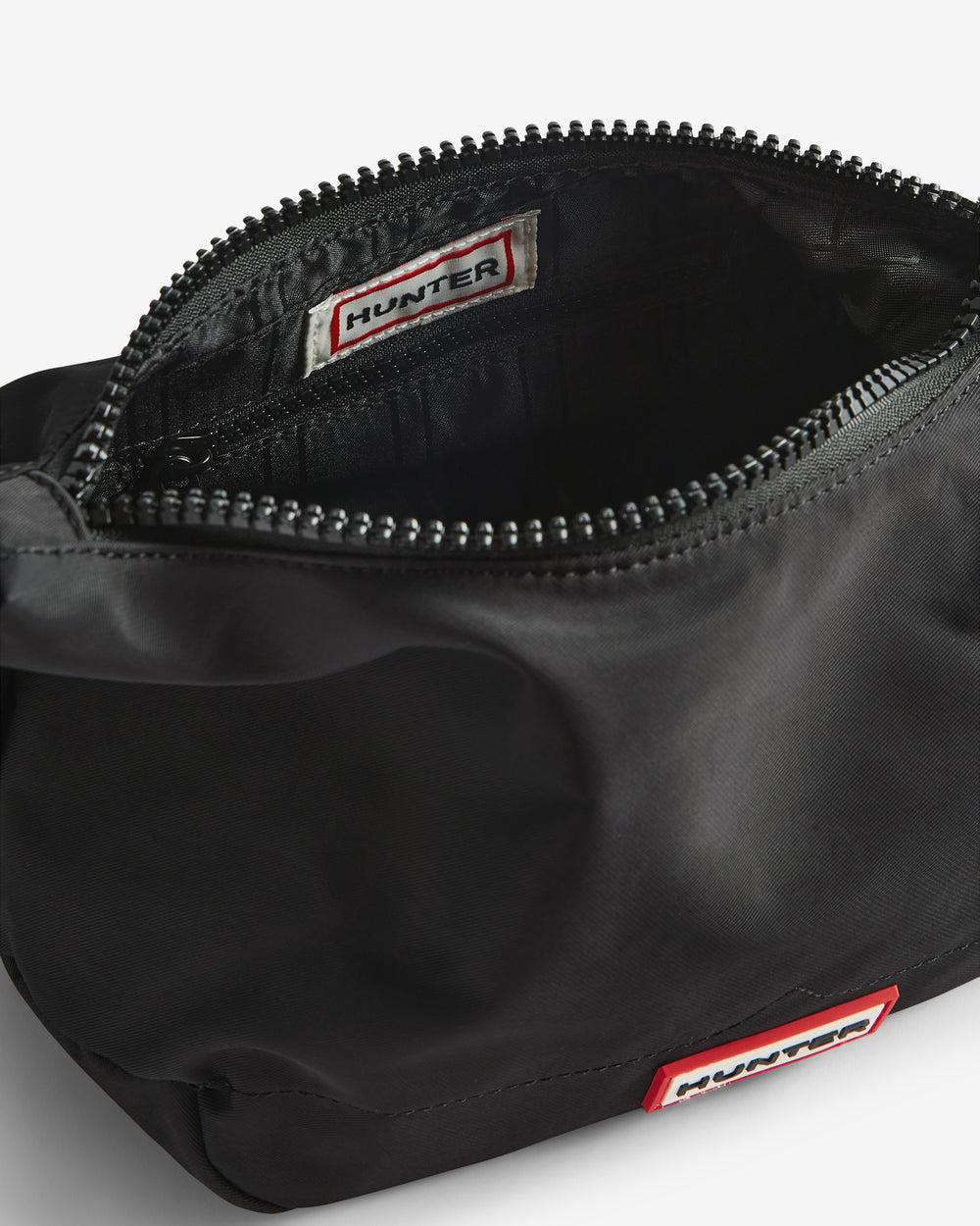 Unisex Black Nylon Mini Sling