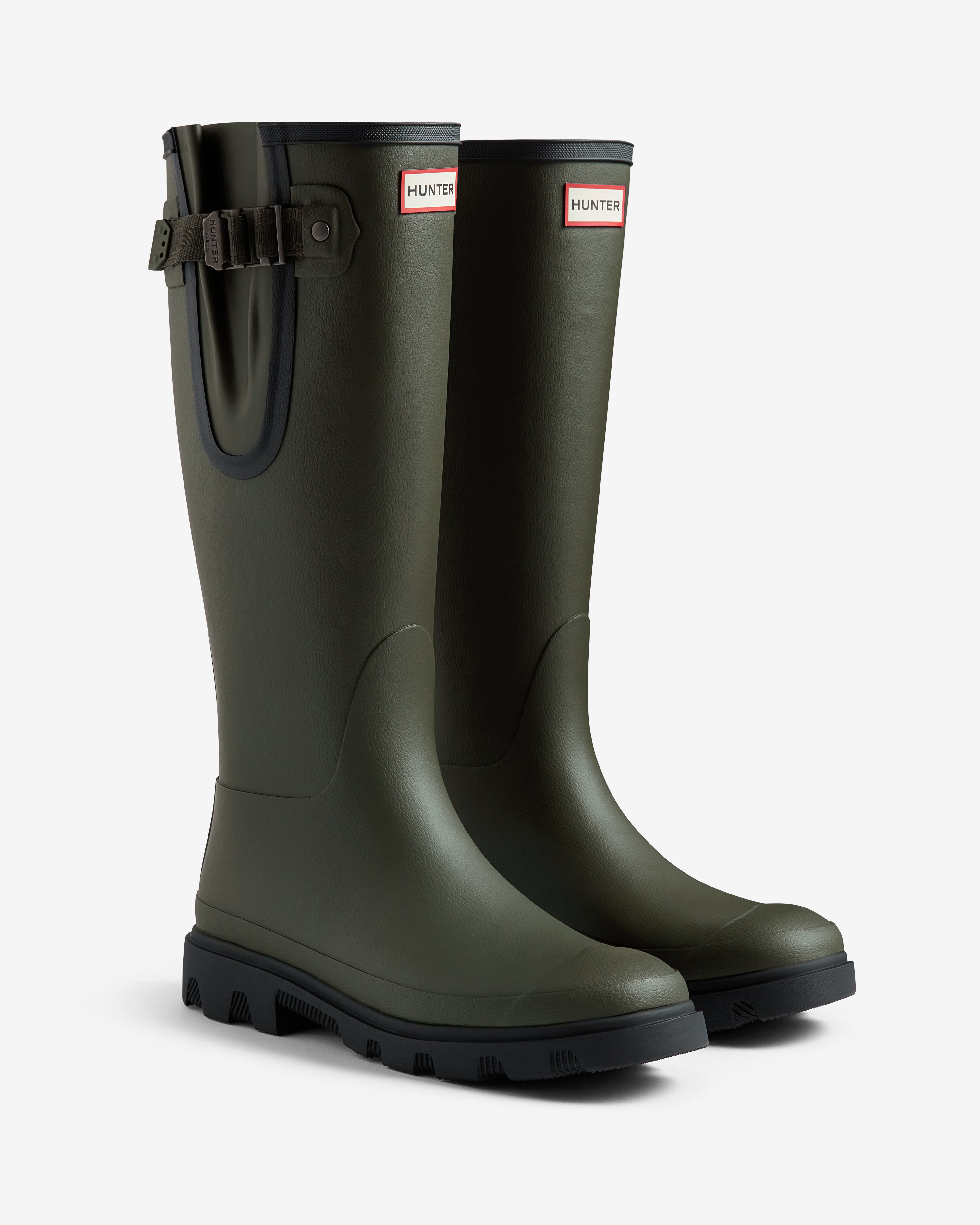 【新品】HUNTER made in UK UNISEX UK6(25cm) UNISEX FIELD DOWNPOUR ADJUSTABLE BOOT – Hunter Boots UK