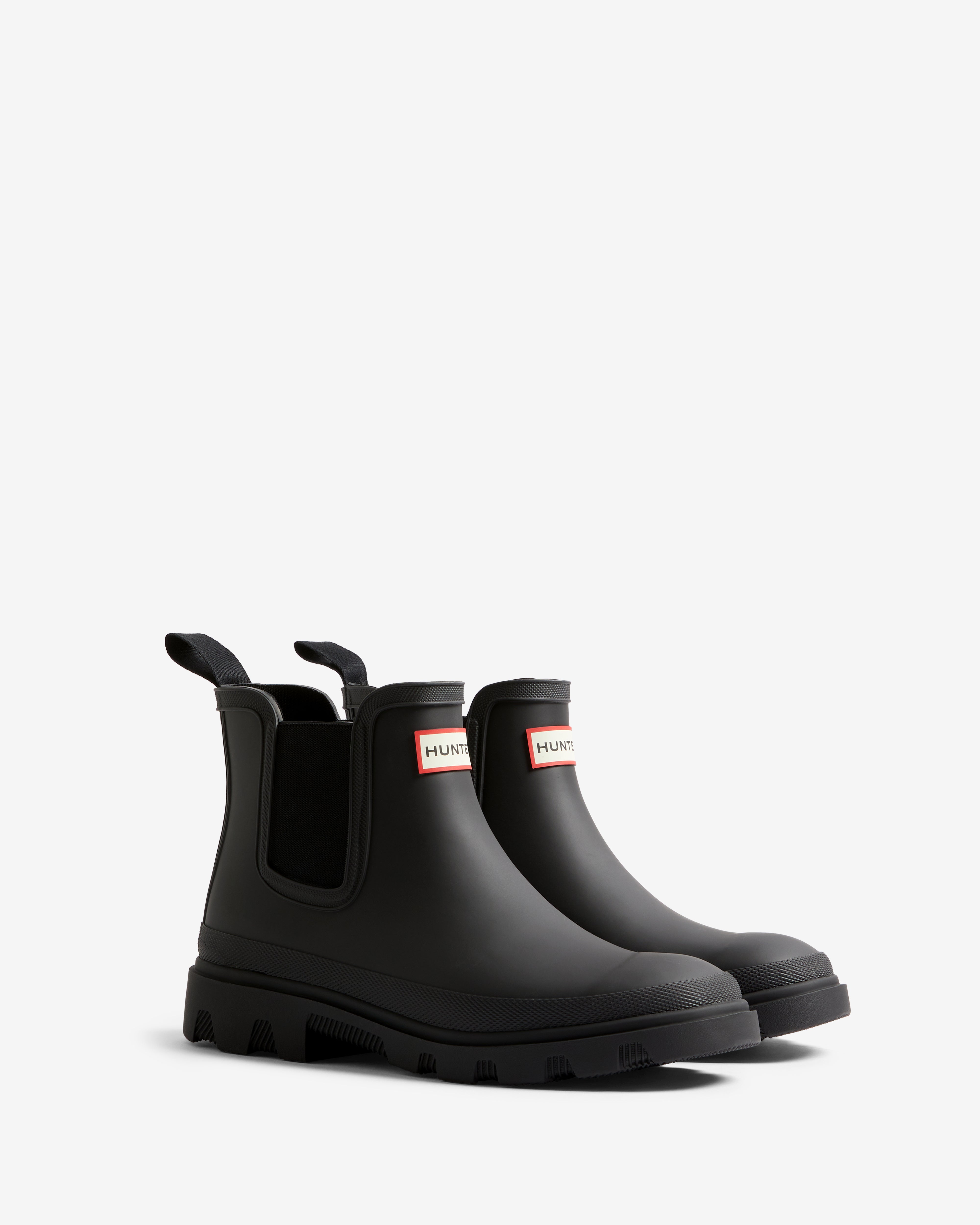 Unisex Black Downpour Chelsea Boot – Hunter Boots UK