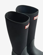 Unisex Black Downpour Neoprene Leg Wellington Boot