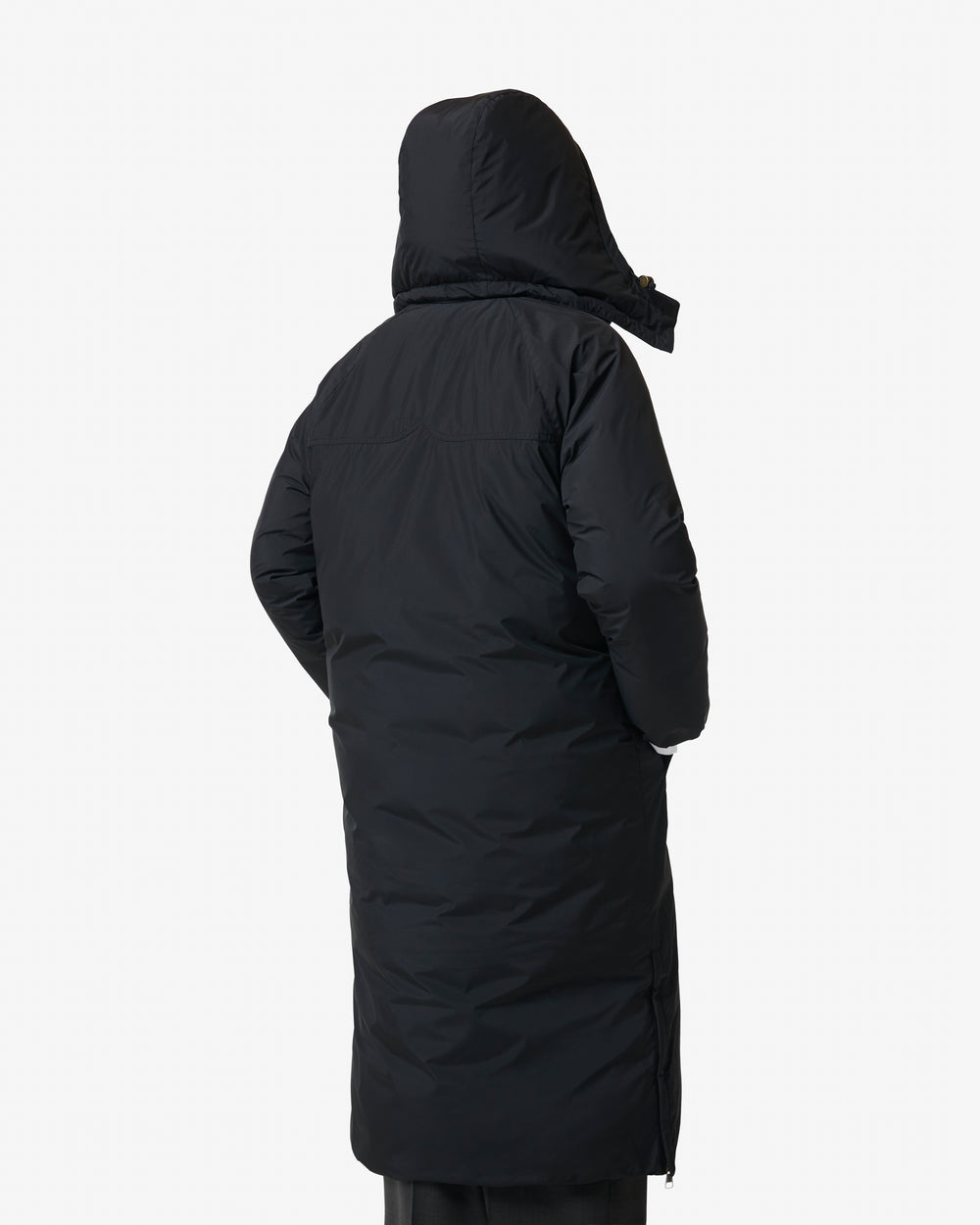 Women's Black Victoria Originals Long Quilted Jacket