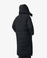 Women's Black Victoria Originals Long Quilted Jacket