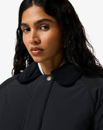 Women's Black Victoria Originals Long Quilted Jacket