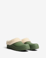 Women's Lichen Green Play Shearling Insulated Clogs