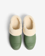 Women's Lichen Green Play Shearling Insulated Clogs