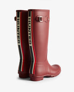 Women's Tri-Colour Logo Backstrap Tall Wellington Boots