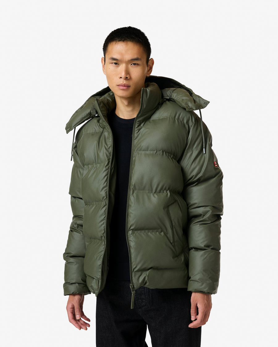 Men's Kambaba Green Elements Wiley Sonic Welded Pu Puffer Jacket