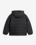 Kids Black Winifred Insulated Hooded Jacket