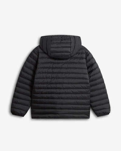 Kids Black Winifred Insulated Hooded Jacket