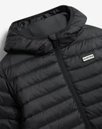 Kids Black Winifred Insulated Hooded Jacket
