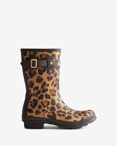 Women's Original Short Leopard Print Boot