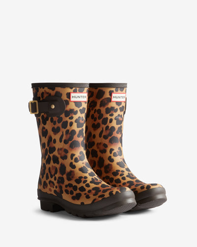 Women's Original Short Leopard Print Boot