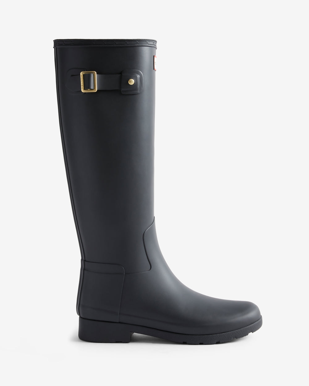 Women's Refined Gold Trim Tall Wellington Boot