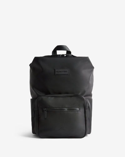 Women's Black Harlow Topclip Medium Backpack
