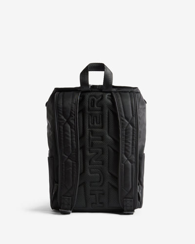 Women's Black Harlow Topclip Medium Backpack