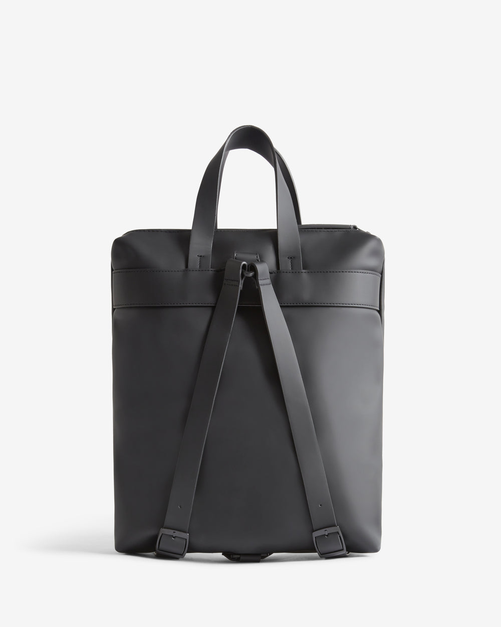 Women's Black Islay Pu Commuter Backpack