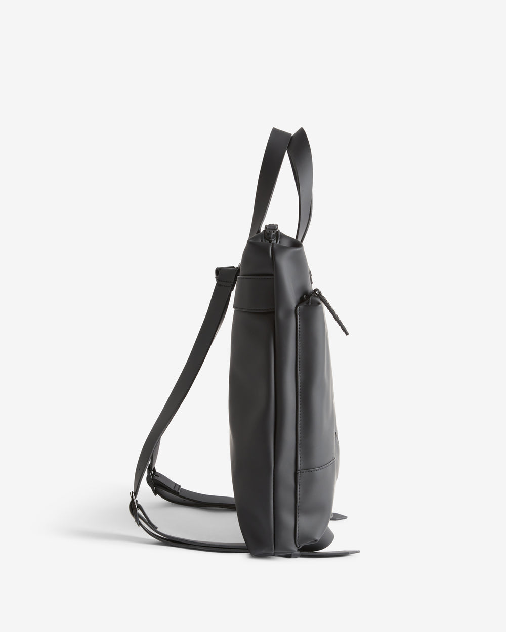 Women's Black Islay Pu Commuter Backpack