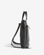 Women's Black Islay Pu Commuter Backpack
