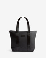 Displays the Black Adair 'Hunter' branded Women's Pu Tote Bag