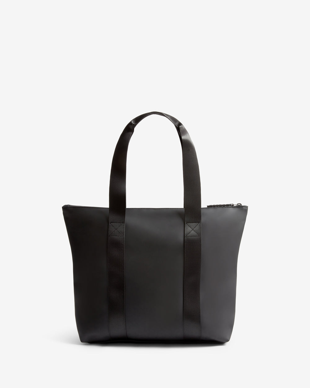 Displays the Black Adair 'Hunter' branded Women's Pu Tote Bag