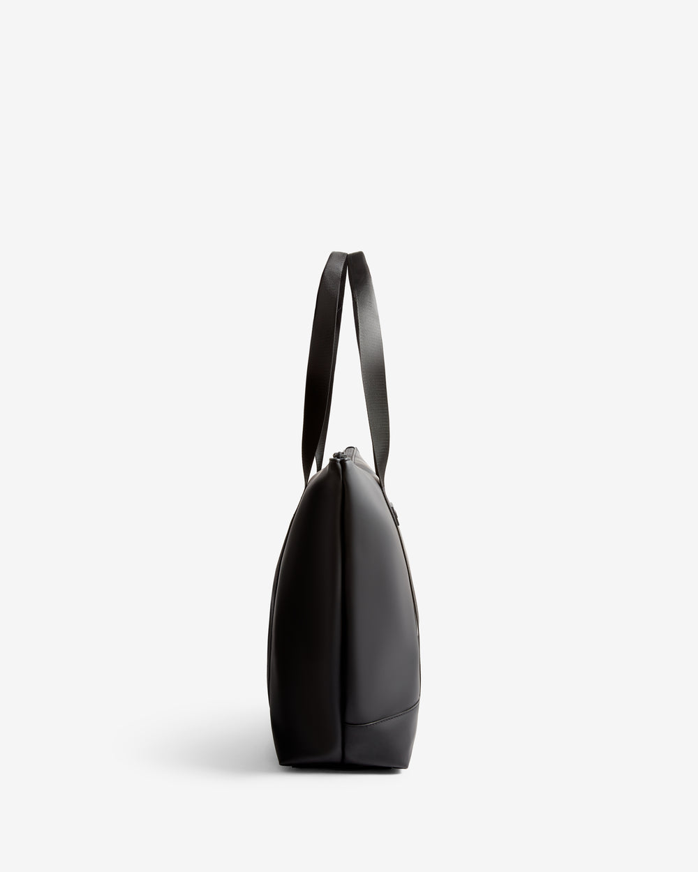 Displays the Black Adair 'Hunter' branded Women's Pu Tote Bag