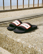 Women's Neoprene Logo Slides