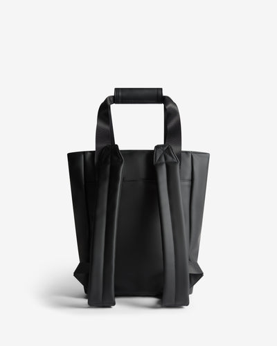 Displays the Darcy Black 'Hunter' branded  Backpack