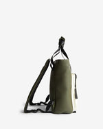 Displays the Green Darcy 'Hunter' branded Pocket Backpack
