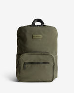 Displays the Kambaba Harlow 'Hunter' branded Women's Topclip Backpack