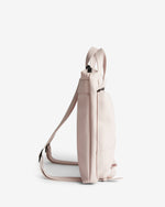 Displays the Cream Islay 'Hunter' branded Pu Commuter Backpack