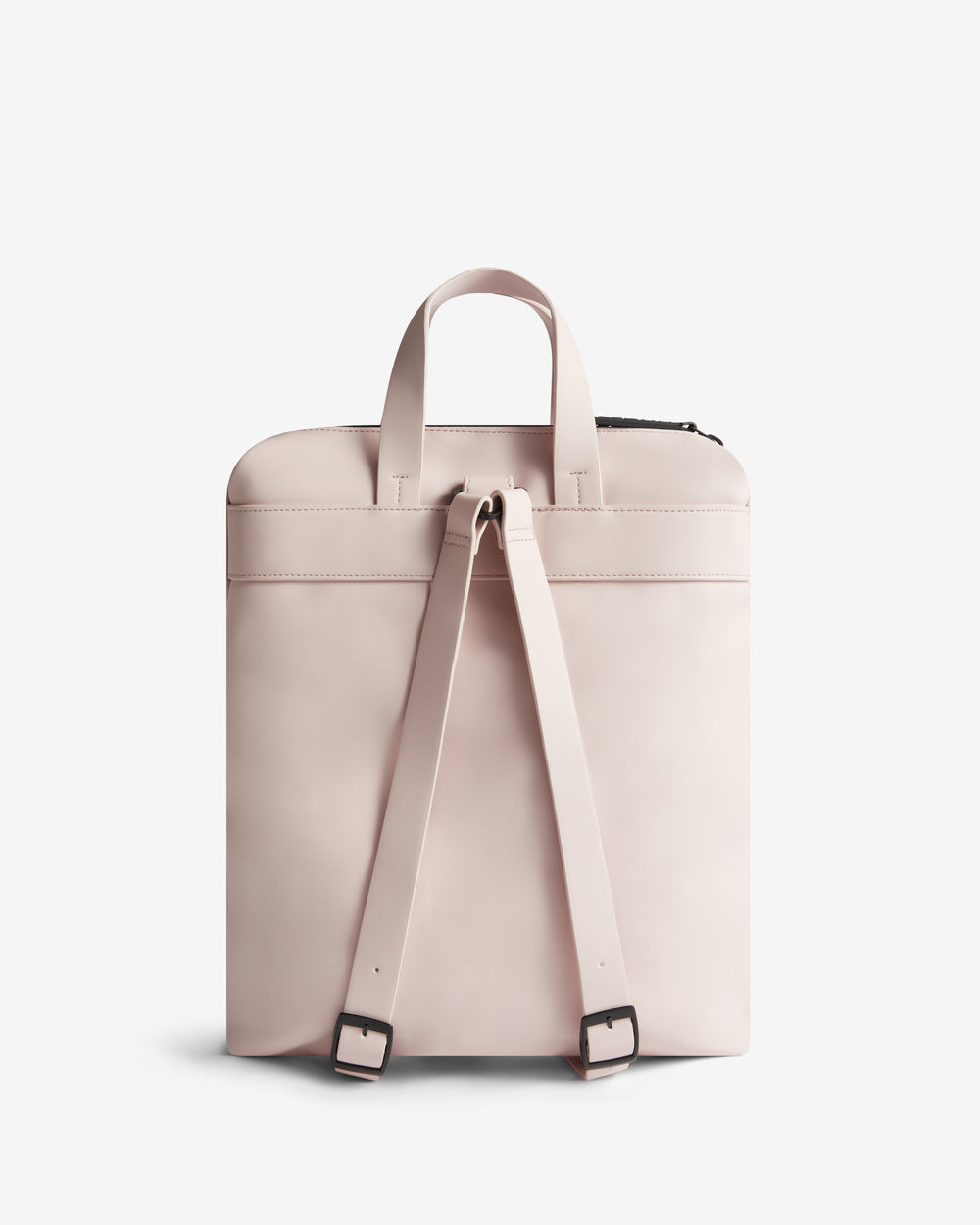 Displays the Cream Islay 'Hunter' branded Pu Commuter Backpack