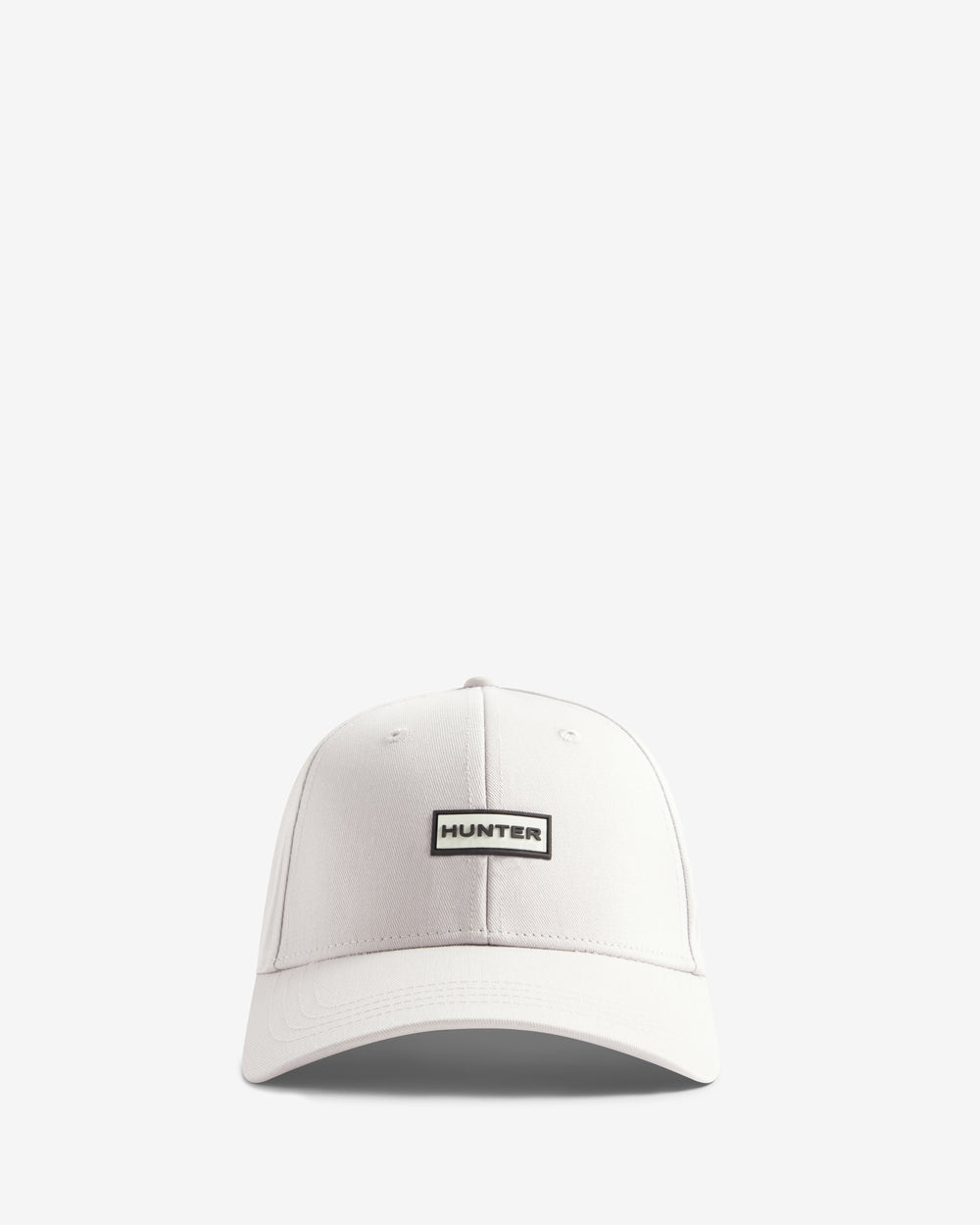 Displays the White Kester 'Hunter' branded 2.0 Cotton Twill Cap