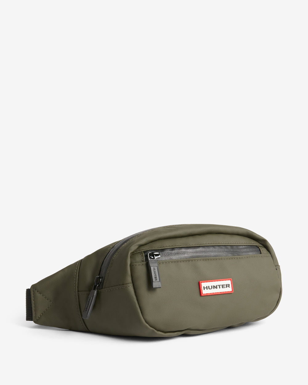 Displays the Green 'Hunter' branded Laggan Waist Bag