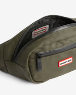 Displays the Green 'Hunter' branded Laggan Waist Bag