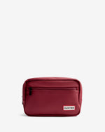 Displays the Military Red 'Hunter' branded Unisex Portare Unisex Travel Bag